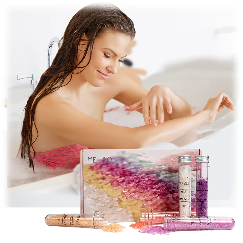 OEM Custom Packing Epsom Salt Bath Soak Sleep Epsom Salt Relax Muscle Lavender Bath Salt Organic