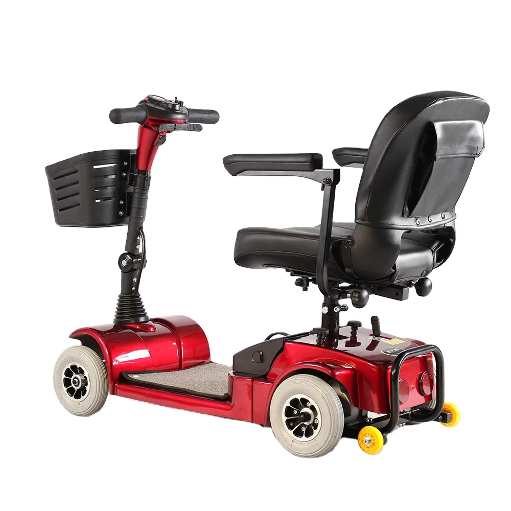 Оптовая продажа wisking 4024 4-колесный скейтборд Электрический гольф-скутер, способный преодолевать Броды для пожилых людей для handicaped и инвалидов