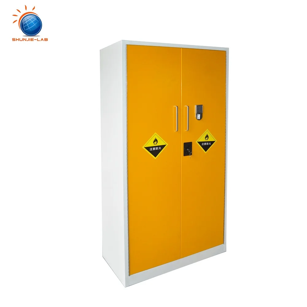 Gas Cylinder Cabinet Industrial Security Flammable Chemical Storage Laboratory Fireproof Safety Storage Cabinets