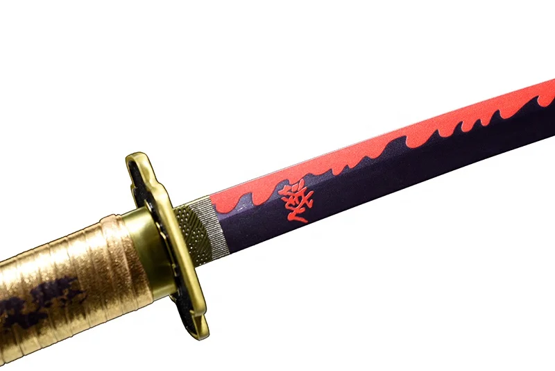 Demon Slayer Kimetsu no Tsugikuni Yoriichi Anime Sword of cosplay toy swords