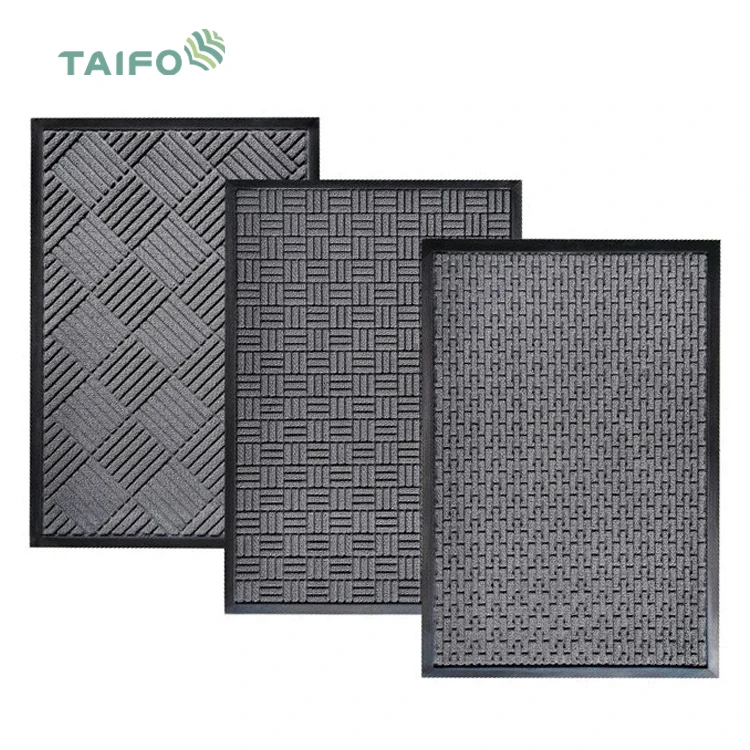 TaiFo  AMZN Hot Sale Foot Mat Anti Slip Front Mat Scraper Dust Absorbent Doormat