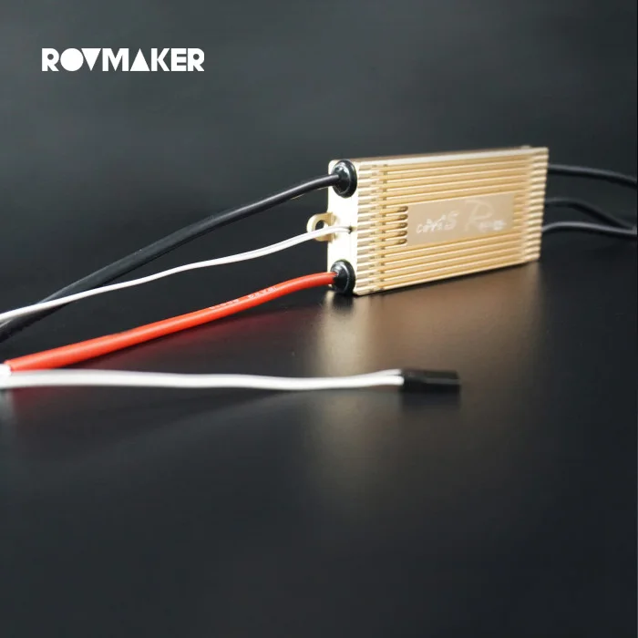 Новый электронный регулятор скорости Rovmaker щеточного 80 А RC Boat ESC