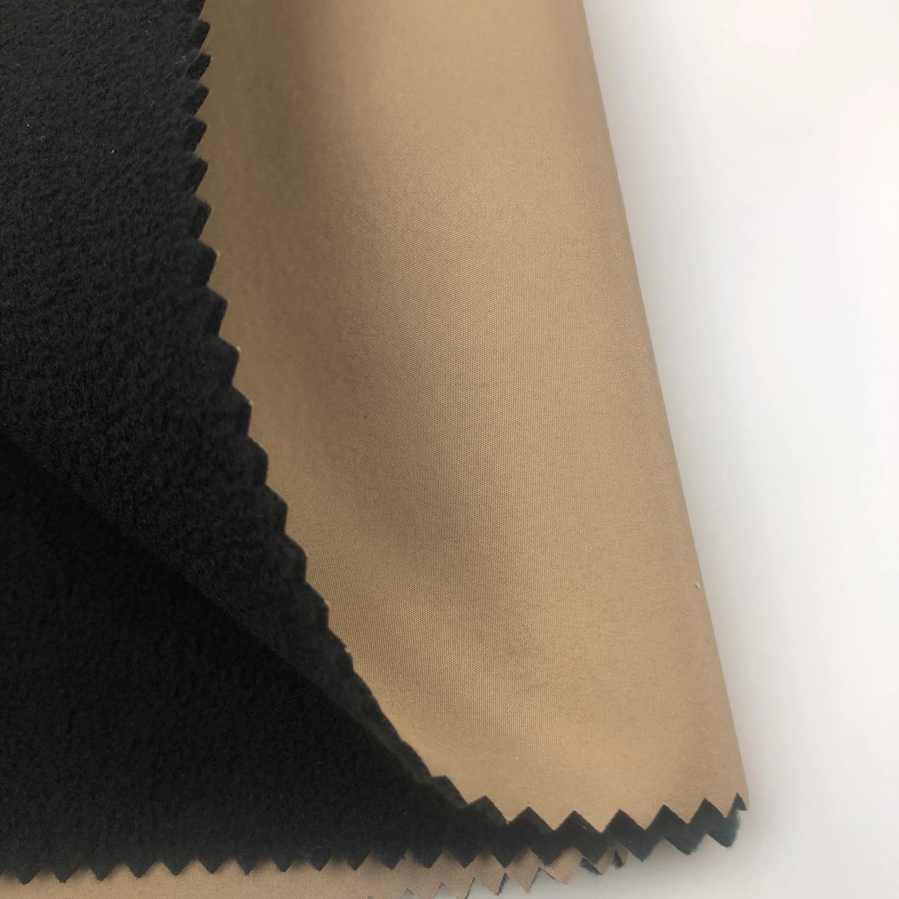 
300T polyester pongee half light composite 