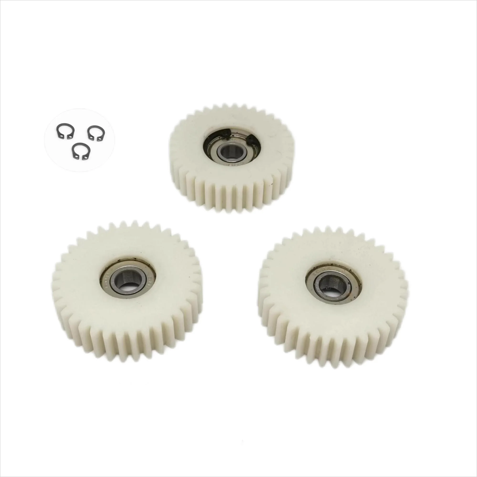36mm High quality plastic nylon pom peek big gears custom plastic spur gear