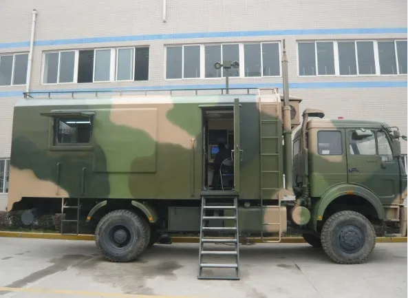 
1m to 10m and 10kg to 200kg payload telescopic mast for military shelter 