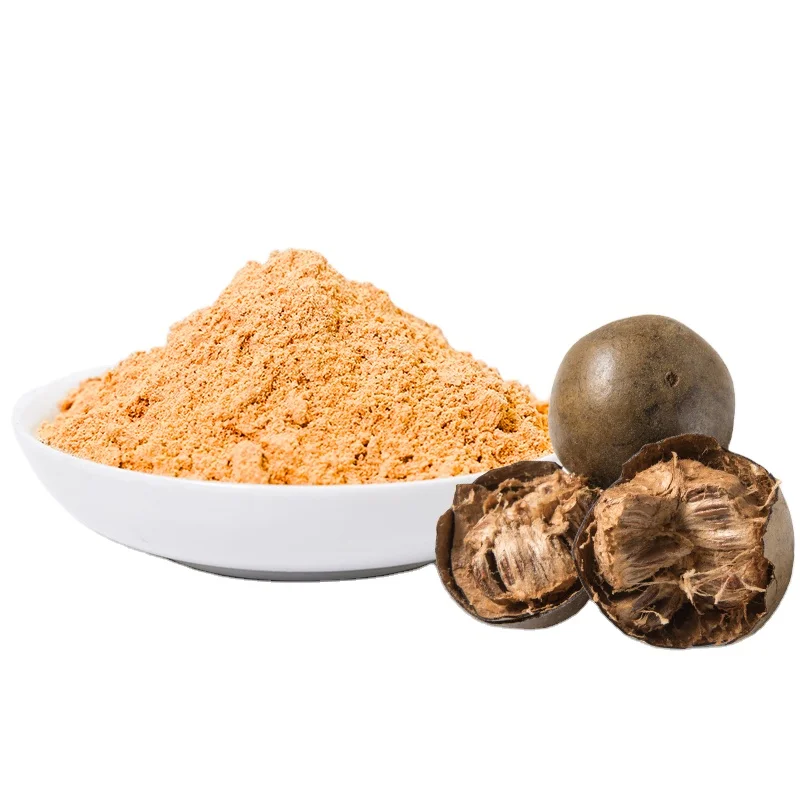 Natural Fruit Luo Han Guo 13.5% Mogroside V Monk Fruit Extract Powder