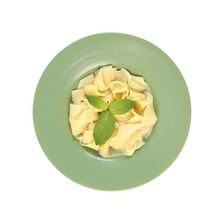 Конжак лапша феттучин с низким содержанием калорий на растительной основе готов к употреблению