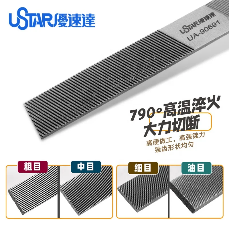 Gunda toy model tool ustarUA-90691 four side sanding file set coarse/medium/fine/oil mesh wholesale