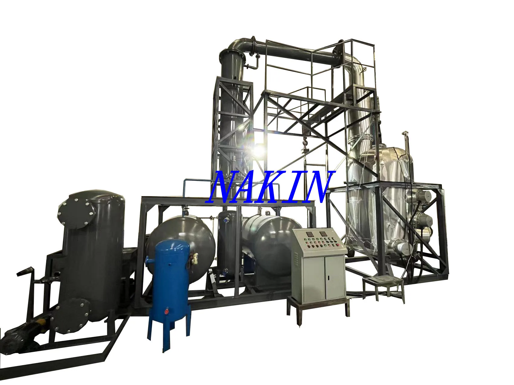 Small Size 1 Ton/day Make diesel Oil Plant Waste Oil Recycling Machine Get New diesel Oil