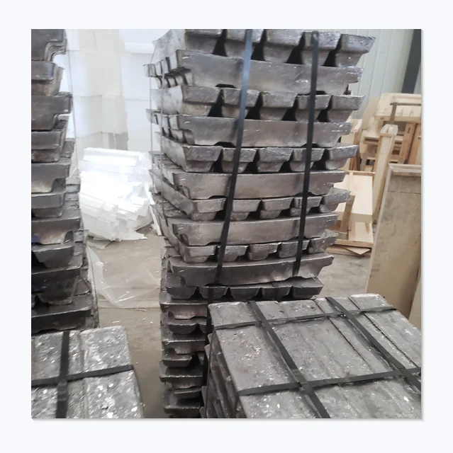 High Purity Lead Ingots 99.994% Pb Metal Ingot with Cheap Price