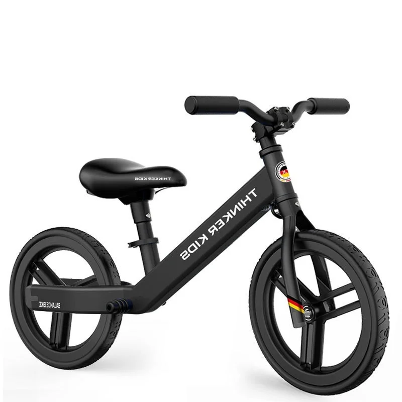 
High quality balance bicycle children 12 inch no pedal walking push balance bicycle with air tire 