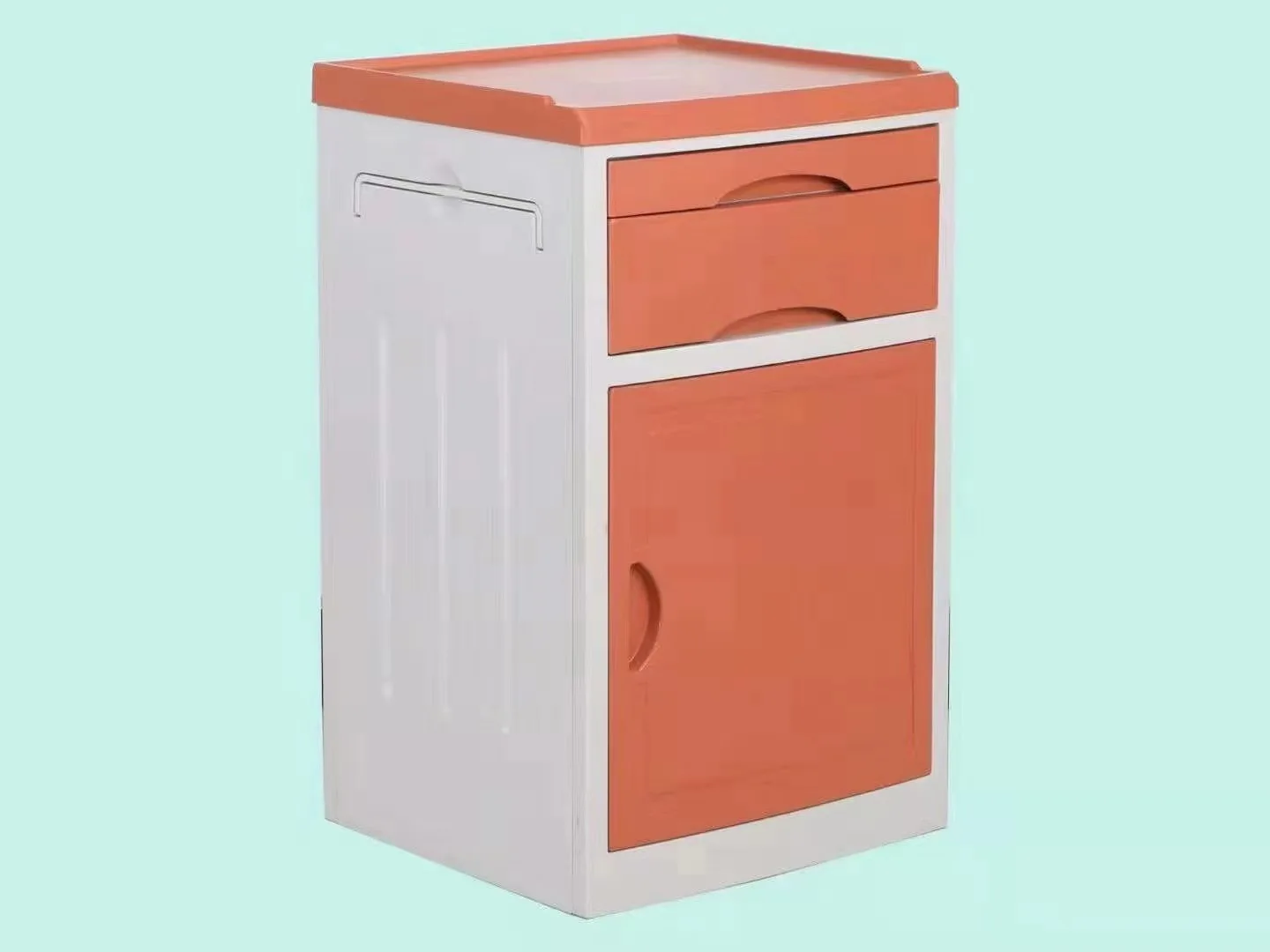Medical furniture ward nursing home special ABS bedside table Moving bedside cabinets next to the bed