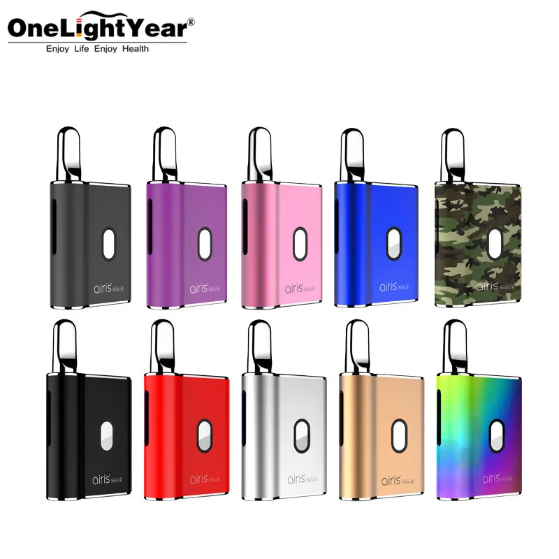 
airistech original authentic high quality cbd vape pen box mod cbd battery 510 thread mystica 2 