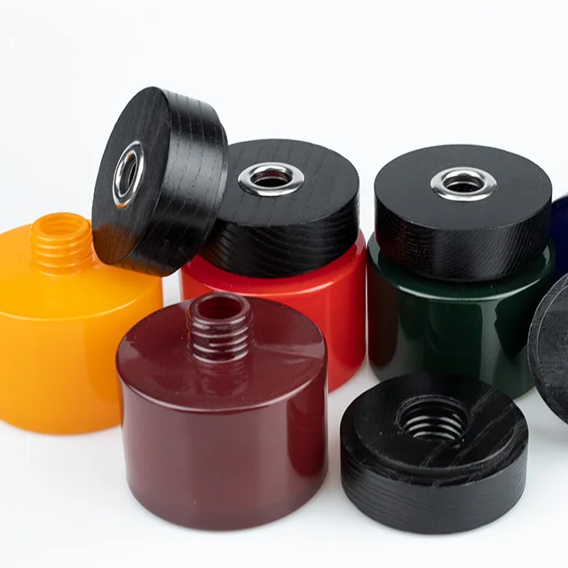 Vietnam Customized Flameless Reed Diffuser Bottle Perfume Oil Black Wood Cover Lids Bottle Caps Closures