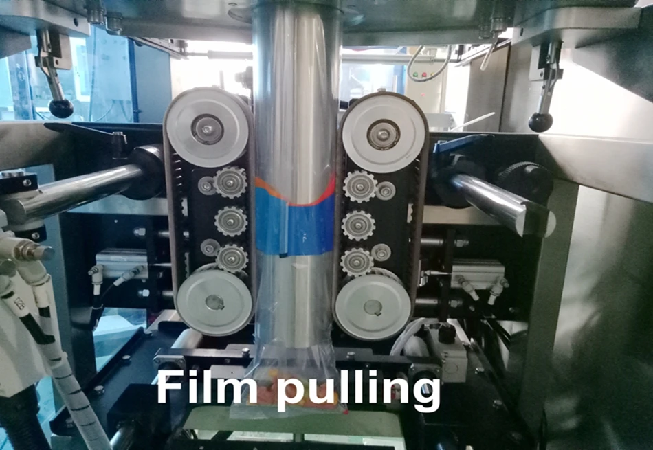 Auto 10 heads multihead weigher filling packing machine for chips snack