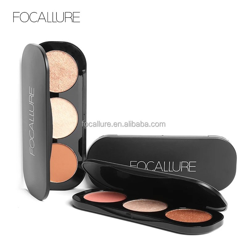 Focallure FA26 горячая Распродажа 5 видов цветов мерцание маркеры порошка и макияж румяна для палитра контура