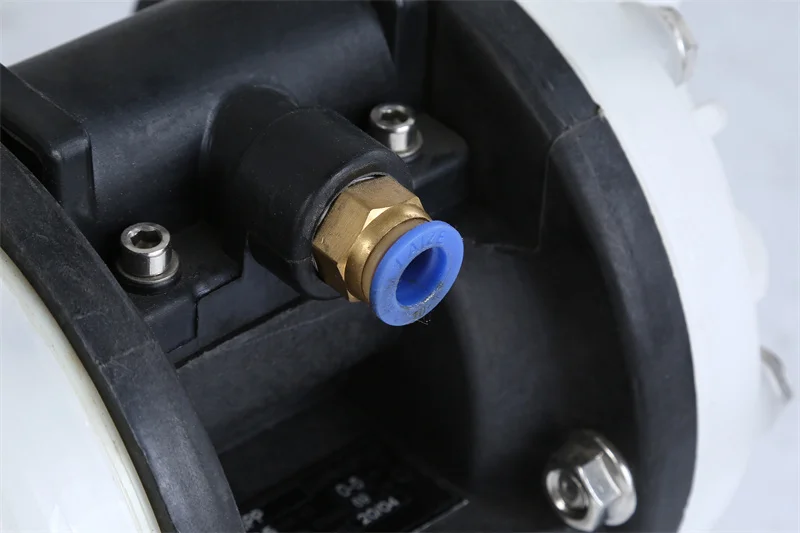 QBY 4-15 PP  plastic pneumatic double diaphragm pump For food chemical water etc