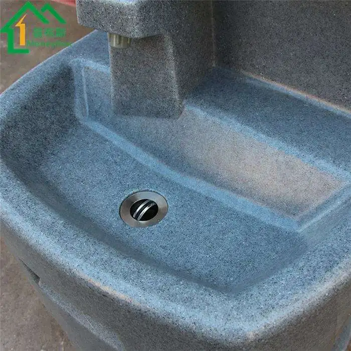 Умывальник Hdpe Мобильный Портативный умывальник Открытый Общественный Туалет Стоящий Современный Кемпинг Стиральная Станция