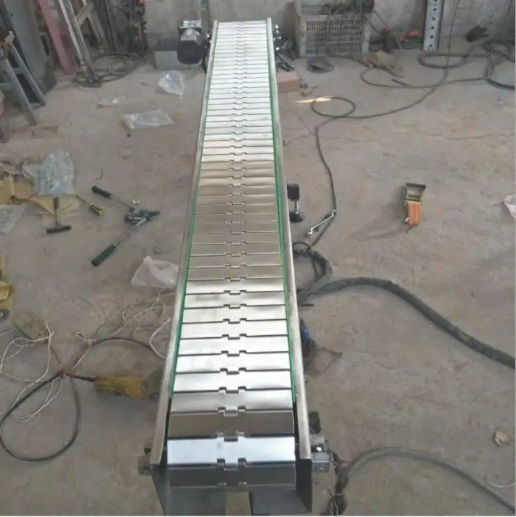 
Metal Conveyor Belt Flat-top cheap hinged conveyor chain from China Ningjin 