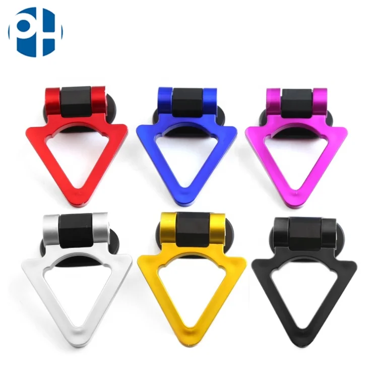 
PH Auto Parts Tuning Racing Car Tractor Trailer Towing Tow Hook With Sticker 