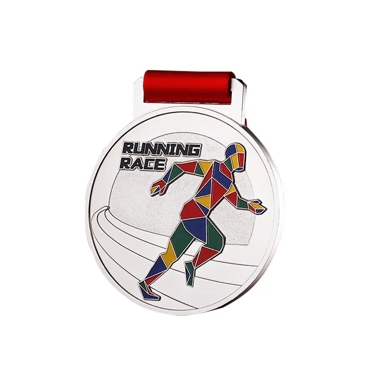 Custom Logo Wholesale Metal 3D Design Gold Medal Track And Field Medals Hurdles Running Sports Competition Souvenir Medal