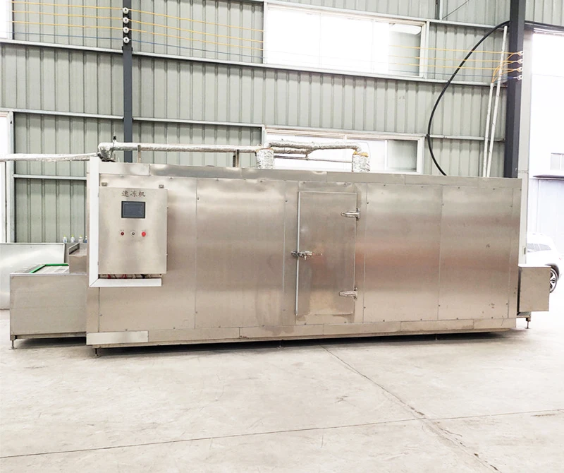  IQF tunnel freezer/blast freezer machine for meat sea food quick