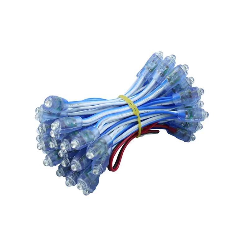 Digital LED Pixel Light 12mm WS2811 IC Full Color High Module DC 5V Input IP68 Waterproof RGB