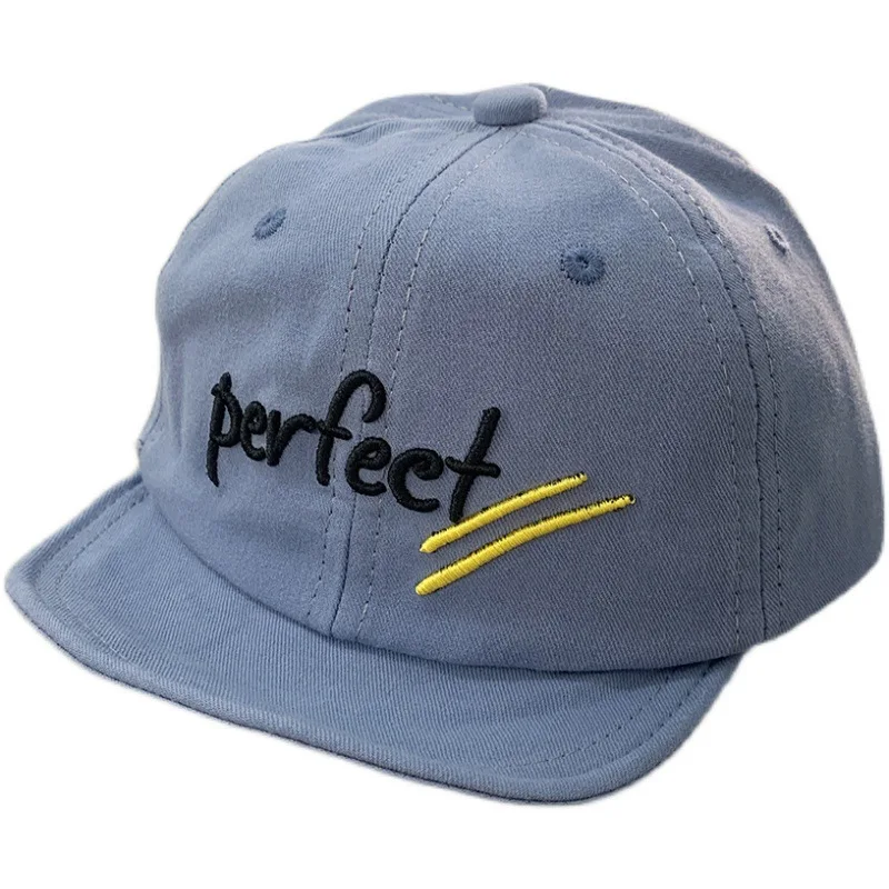 Детские утка язык шляпа мягкие края От 1 до 2 лет Зонт Модные Мальчик Дети солнцезащитный козырек шапка новинка весна и