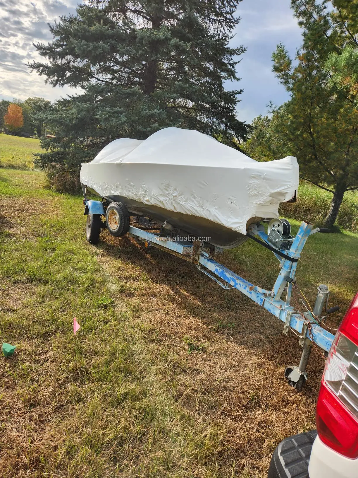 Heavy Duty  Shrink Wrap Film  PE heat shrink film Shrink wrap for boat 20ft x 100ft