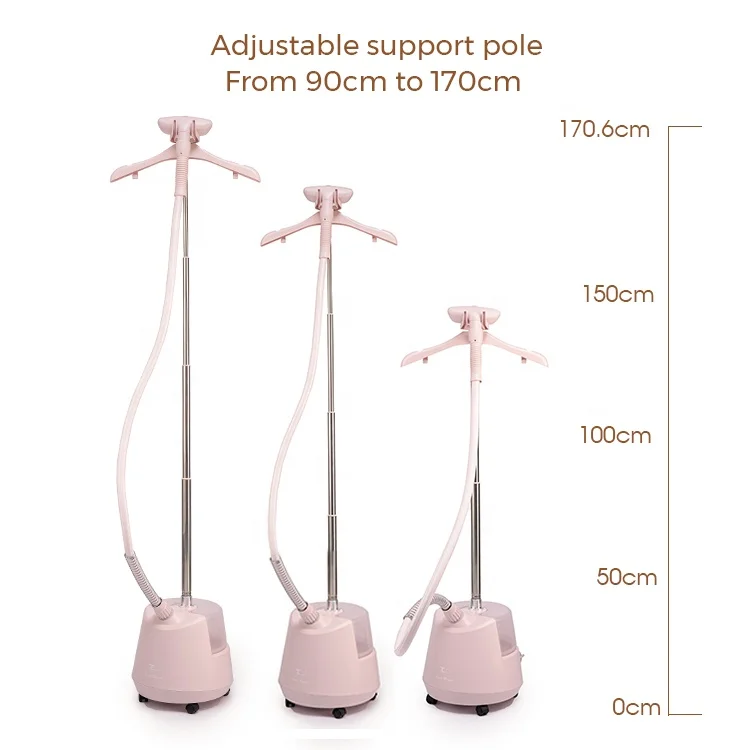 2023 new model professional use ironing equipment 2200W powerful 3L large capacity vertical standing clothes garment steamer