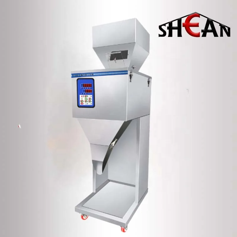  Semi automatic Tea Bag Seeds Grain Sachet Powder Particle weight machine Filler Supply sugar sachet