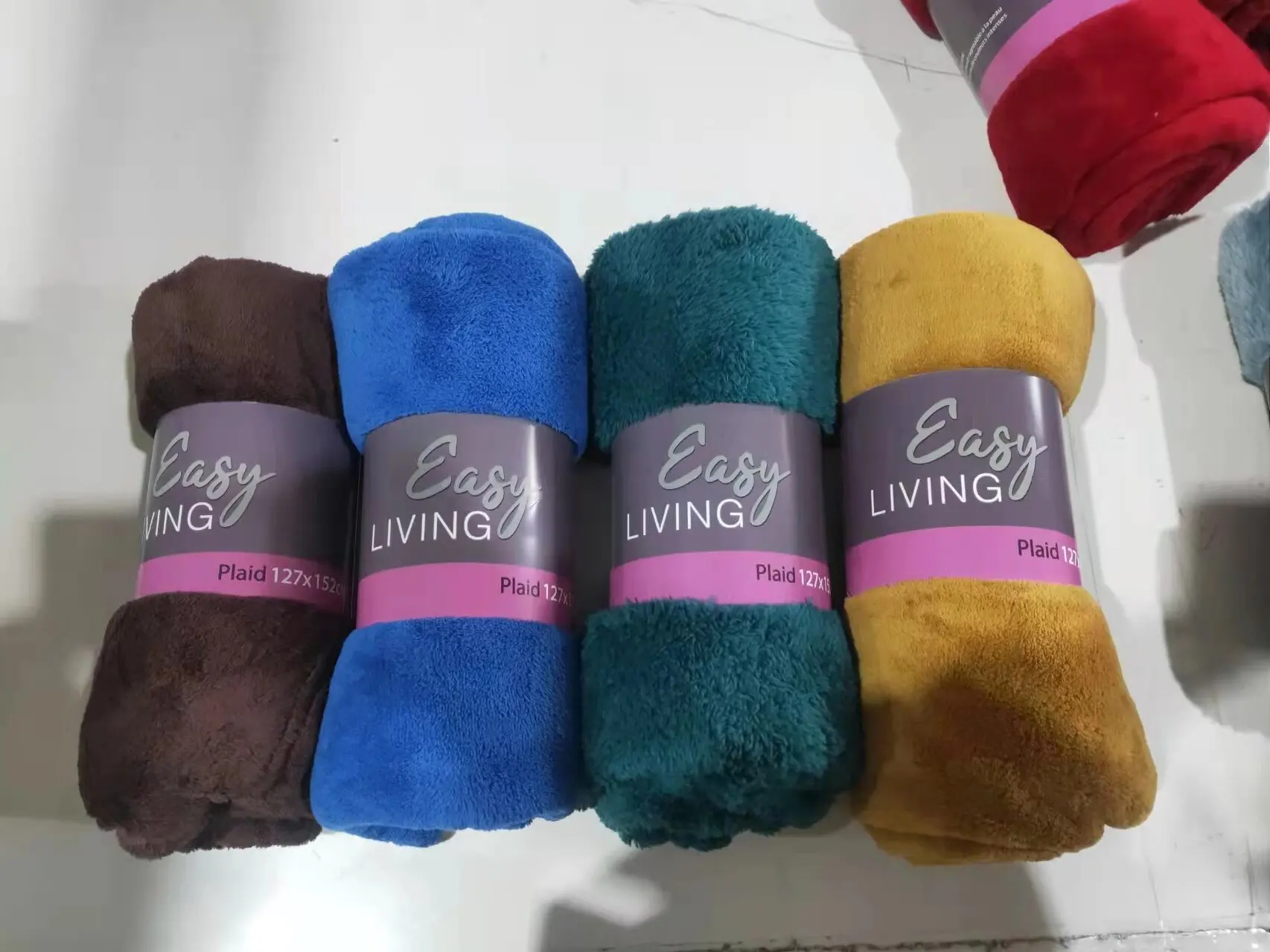 mixed color stock Polar fleece blanket 127*152cm