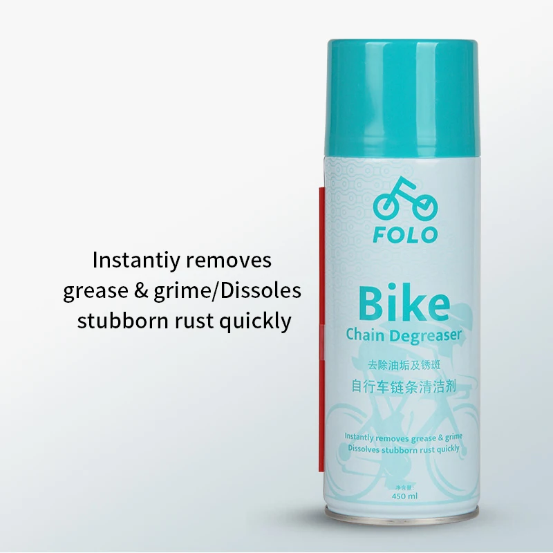 folo mountain bike accessories spray cleaning to grease dust bicycle chain cleaner