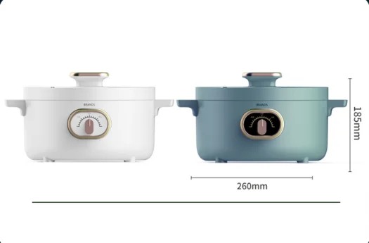 Factory Direct Supplier kitchen 3L Electric Pot non-stick coating Electric Cooking Pot