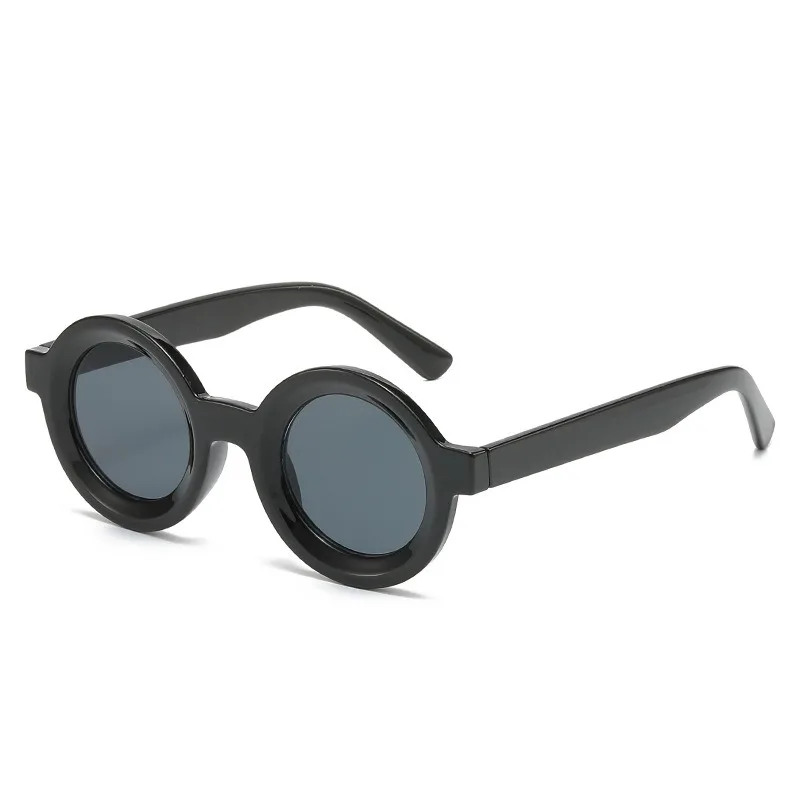 LvCong fashion simple cool sunglasses luxury fashion high quality latest round ladies sunglasses
