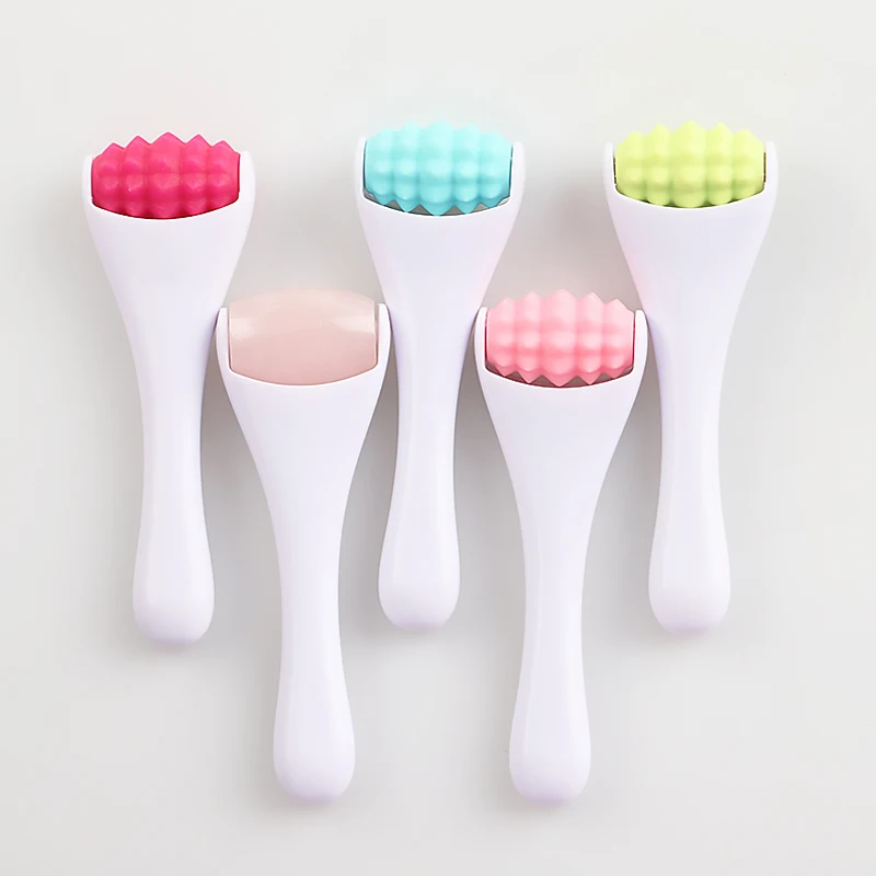 
wholesale small bump skin massage face mini dermaroller ice roller for face and body 