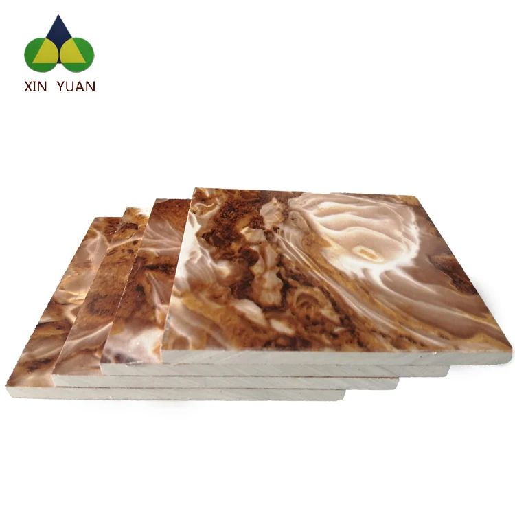 China factory direct sale interior wall sheet wooden and marble plastic sheet