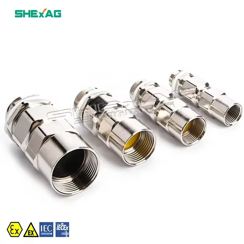 Взрывозащищенный Зажим Кабельный Сальник  Внутренняя резьба