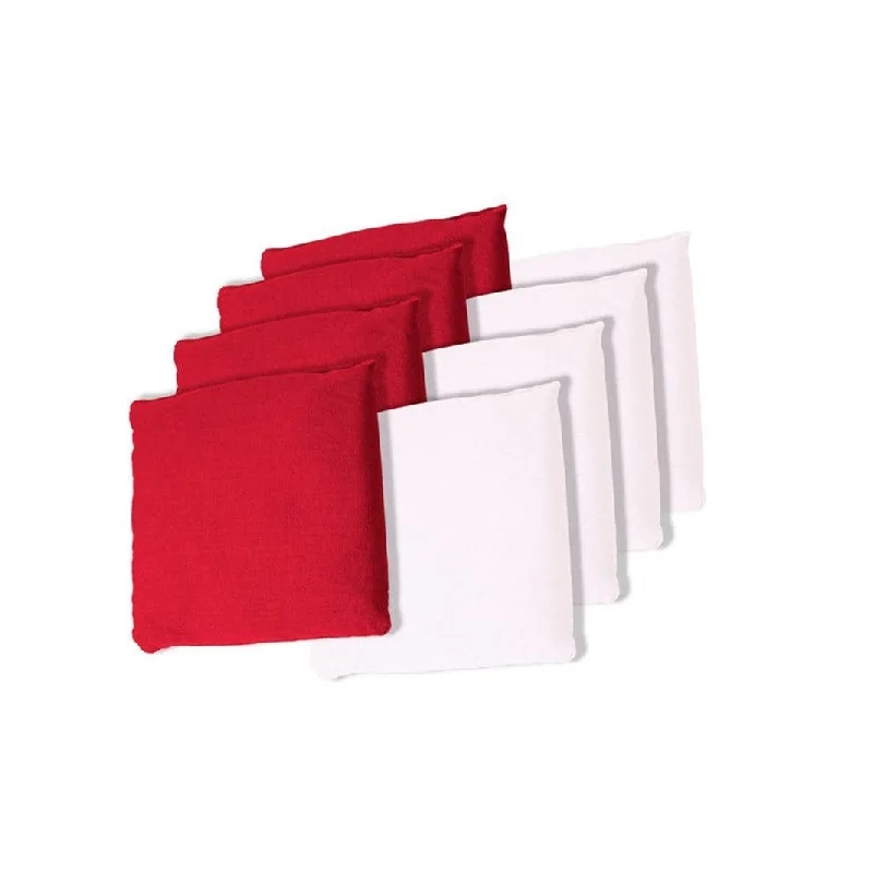 Factory wholesale promotion kids kick square toss bean bag custom logo 6x6cm cornhole toss beanbag canvas bean bags