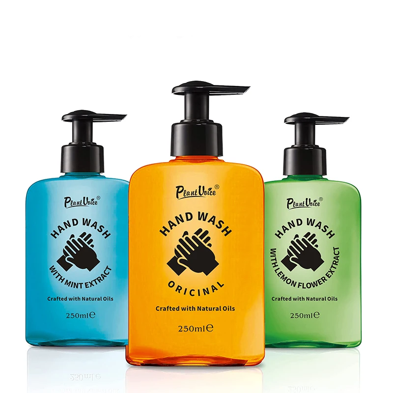 Bomei made Hot Selling Custom Logo Deep Cleaning Personal Care Organic Extract Moisturizing Liquid Soap Hand Wash