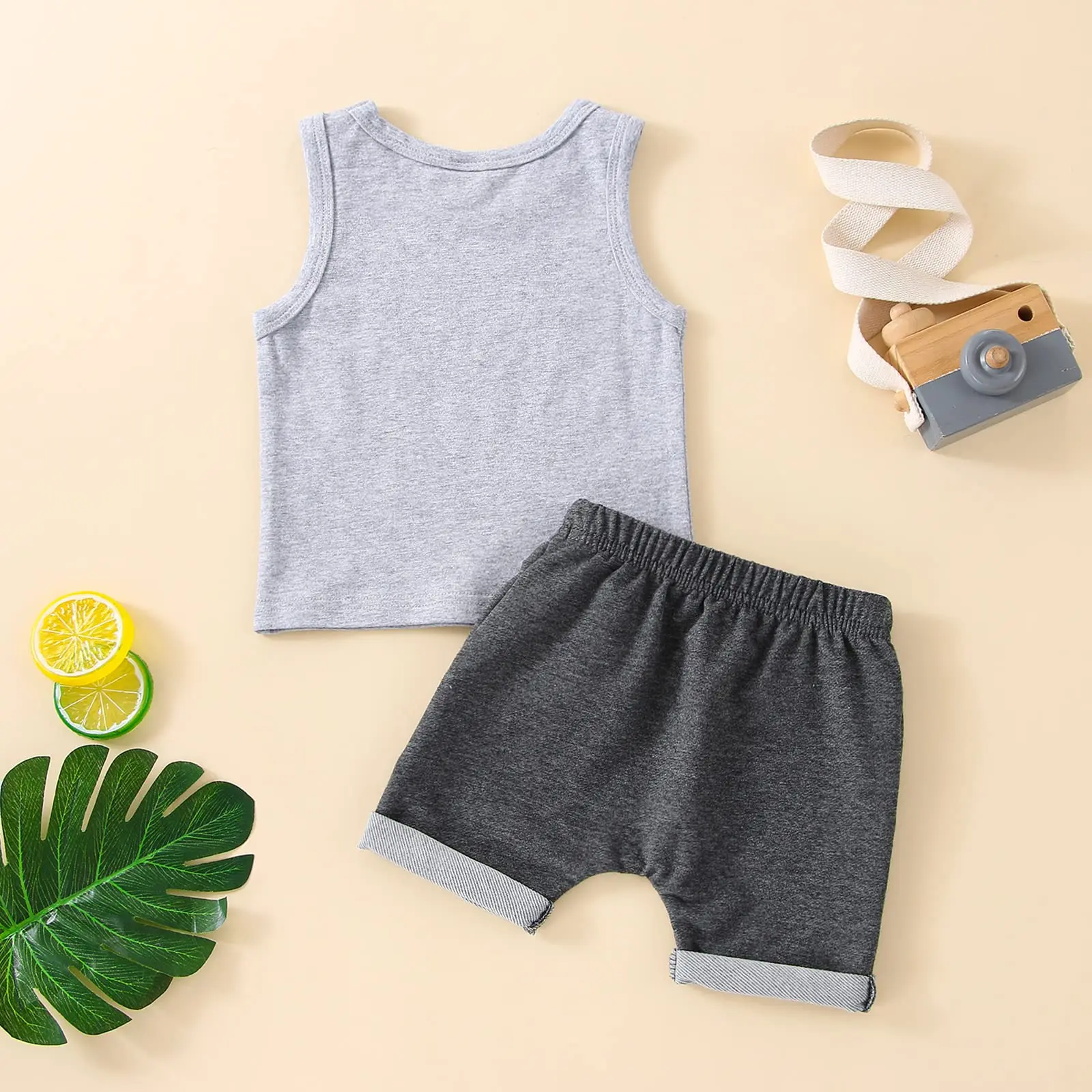 Toddler Boys Tank Top Sleeveless T Shirt