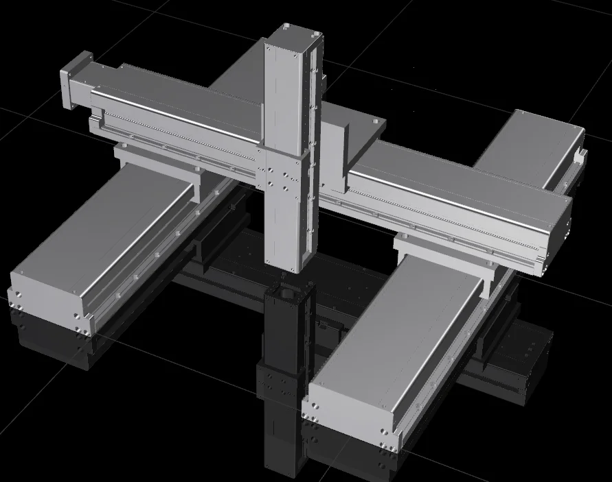 
XYZ Combination Actuator Gantry Linear Motion Module Motorized Linear Stage 