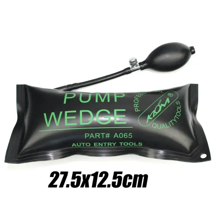 
KLOM PUMP LOCKSMITH TOOLS Hardware Auto Air Wedge Airbag Pick Set Open Car Door inflatable pry bar and leveling tool 