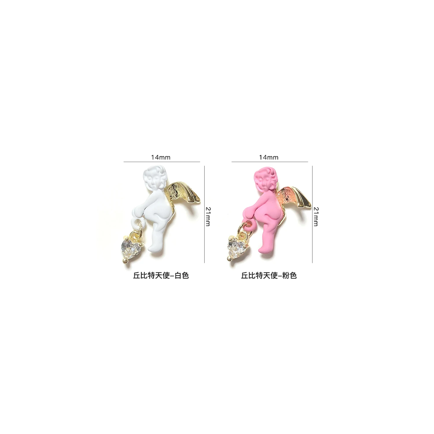 2022 new zircon charms angle pink white mixed camellia flowers pearl 3d nail art decorations zircon nail charms