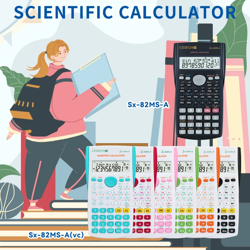 Scientific Calculator fx 991ms Price Calculadora Cientifica fx 100ms Electronic Student Solar Mathematical Calculator Scientific
