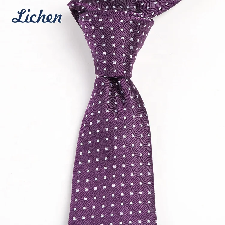 Paisley High Density Mens Quality Solid Handmade Custom Silk Tie Woven Jacquard Mens Neck Ties