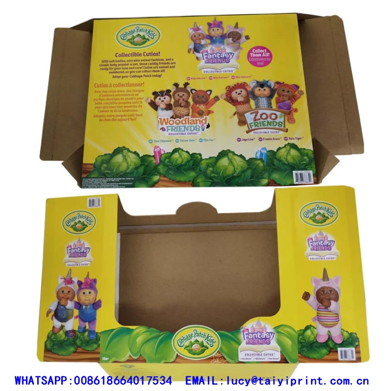 
Customized printed live chicken cardboard shipping box 