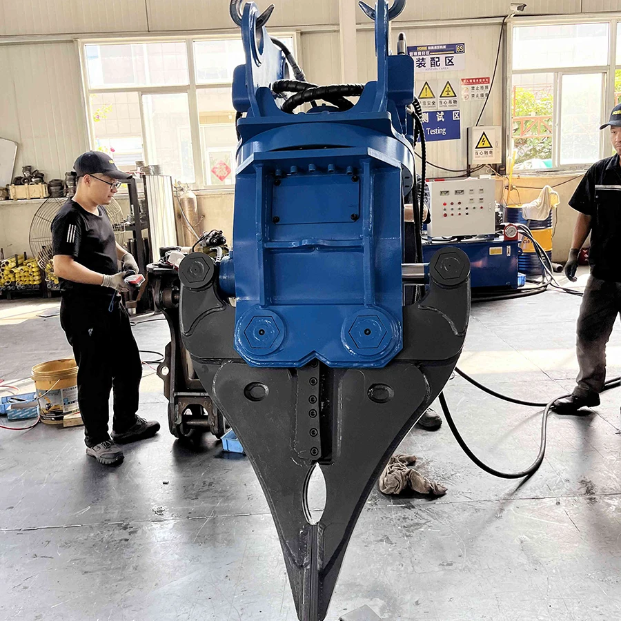 HOMIE Excavator Parts Hydraulic Demolition Shear Excavator Car Shear