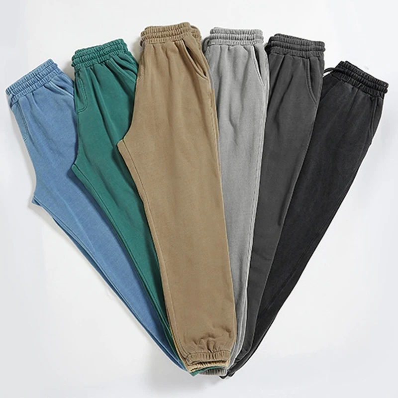 Men Vintage Sweatpants Cotton/ Polyester Custom Sweatpants Men Joggers mens Sweatpants