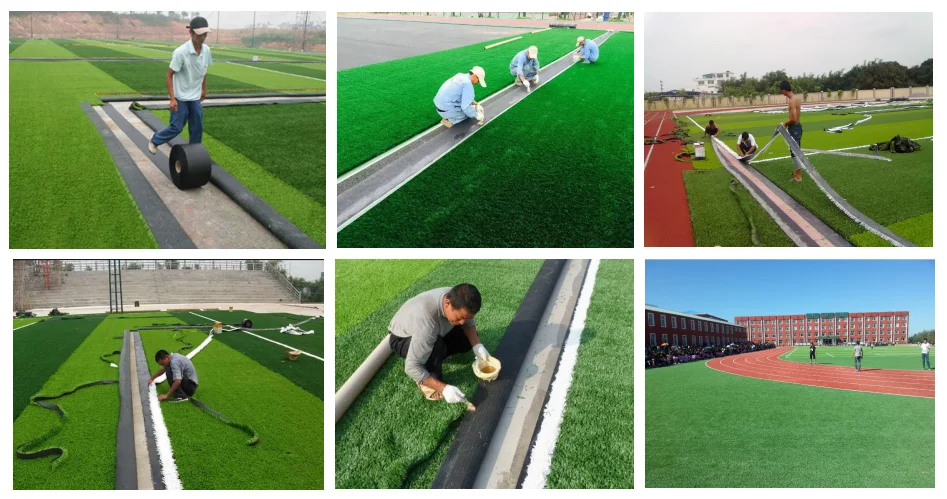 tape install with glue